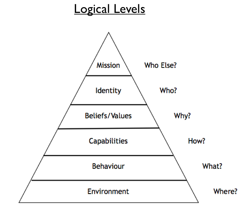 NLP (Neuro) Logical Levels