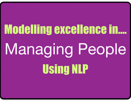 NLP Modelling Exercise – Managing People