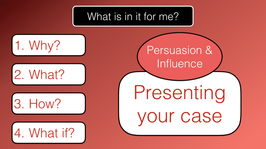 What is in it for me?