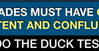 All traders must look for Context, Content and Confluence - Do the Duck Test