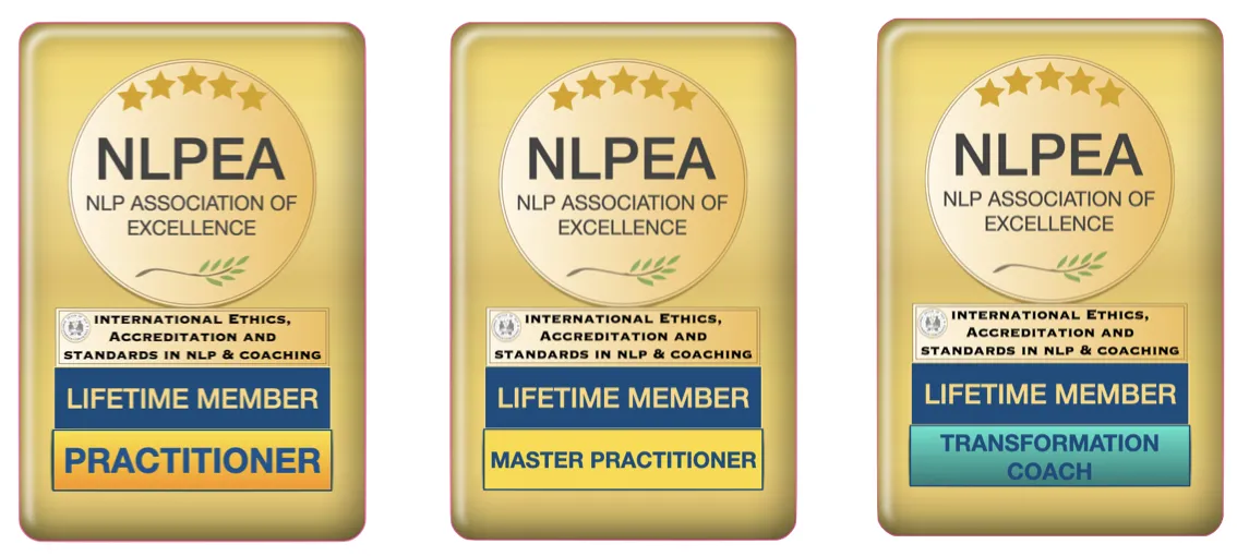 NLP Trainer badges (for students)